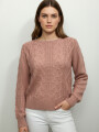 Sweater Focio Rosa Oscuro
