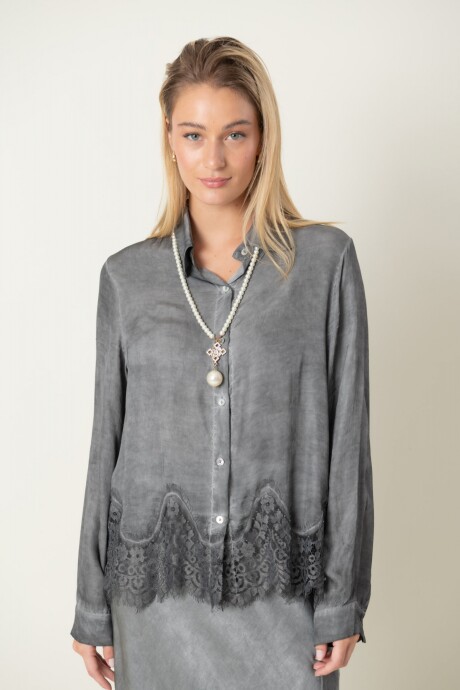 CAMISA ALBITA Gris