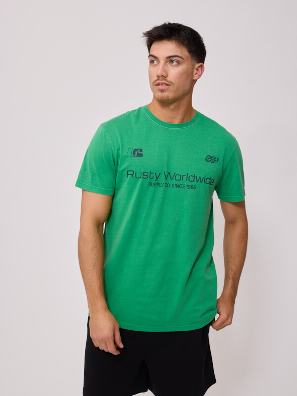 T-SHIRT ARLEN RUSTY Verde