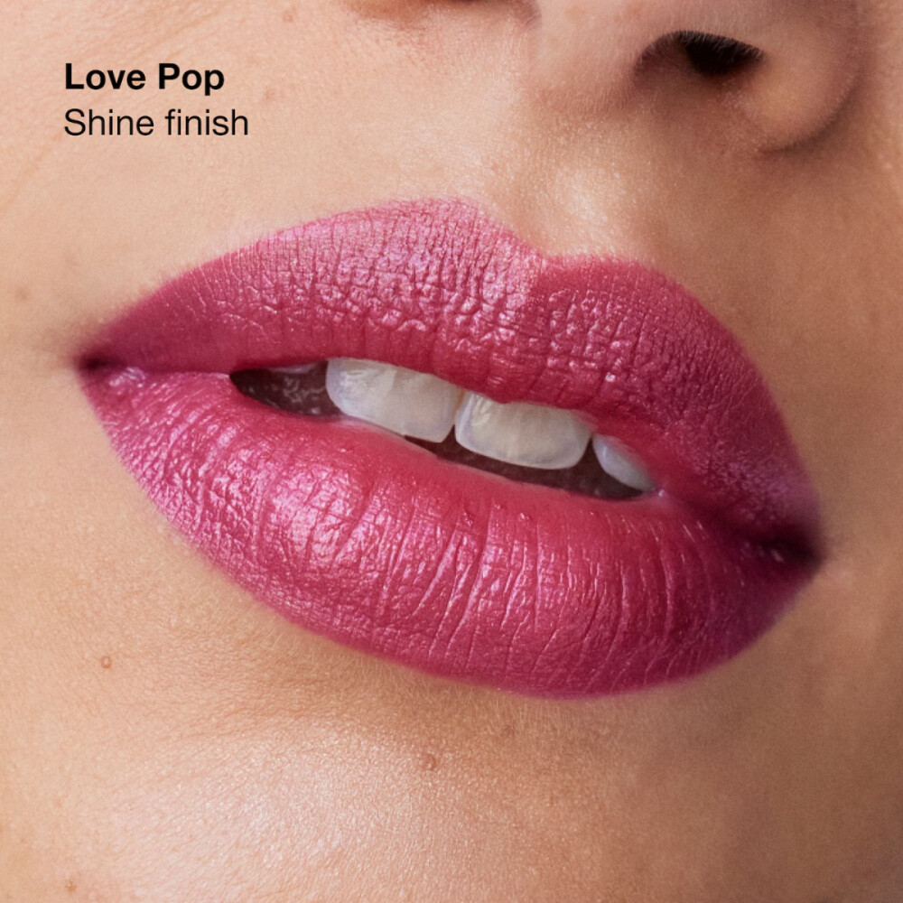 Clinique Pop Longwear Labial Tono Love Pop - Acabado Brillante - Alta Cobertura