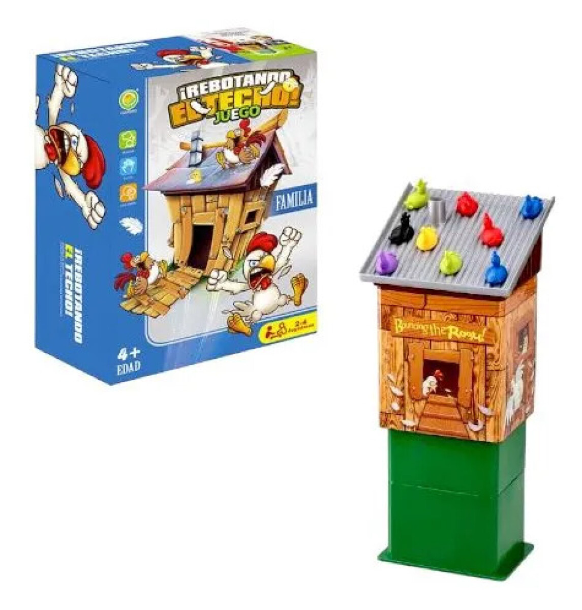 Juego de mesa - rebotando el techo 