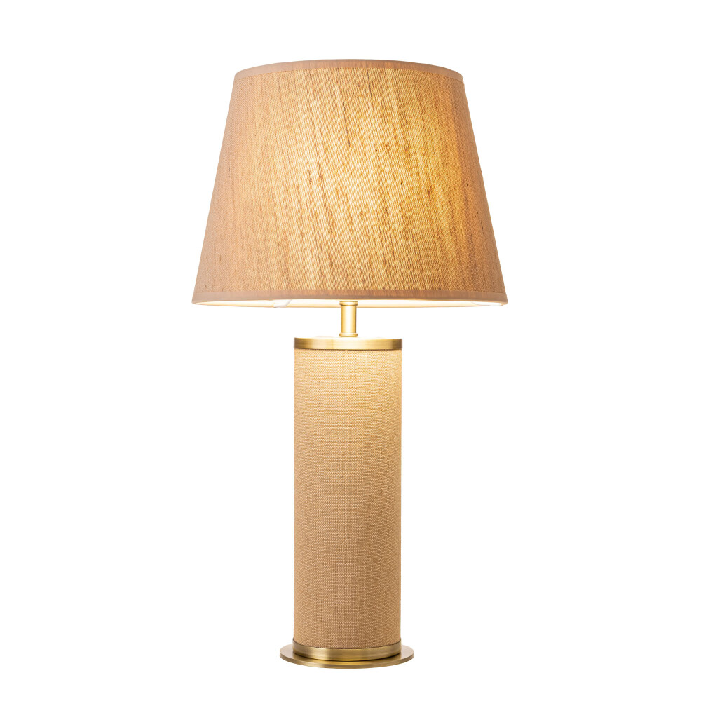 LÁMPARA DE MESA TAN, N NATURAL/BEIGE YUTE HR9YBSCACA