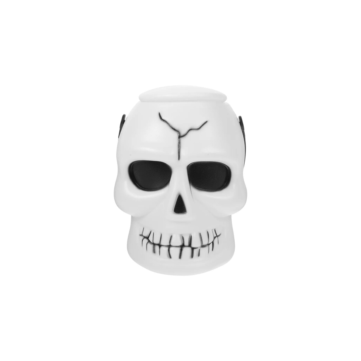 Caramelera calavera Halloween - Blanco 