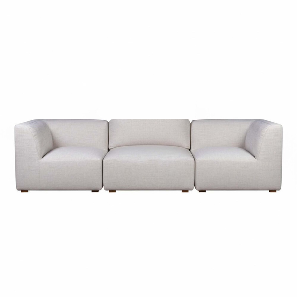 SOFÁ MODULAR CHILL - 4 CUERPOS NATURAL