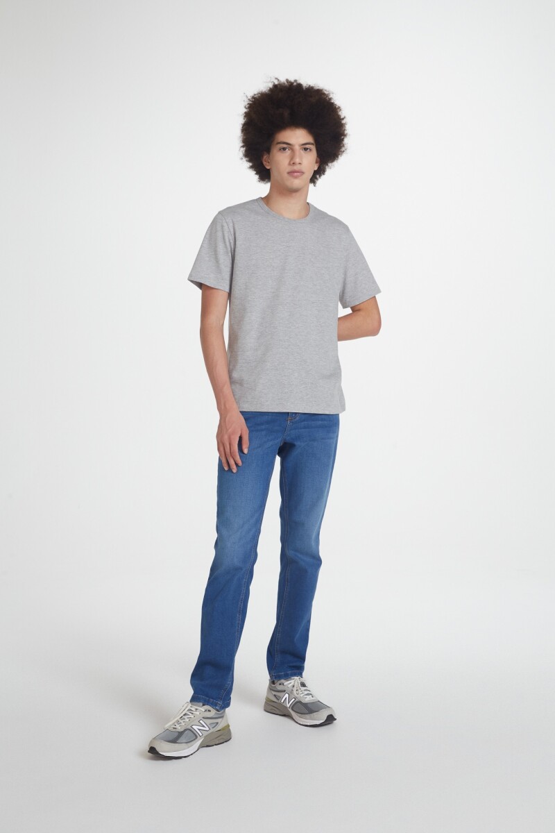 CAMISETA MM MASC - CINZA MESCLA 