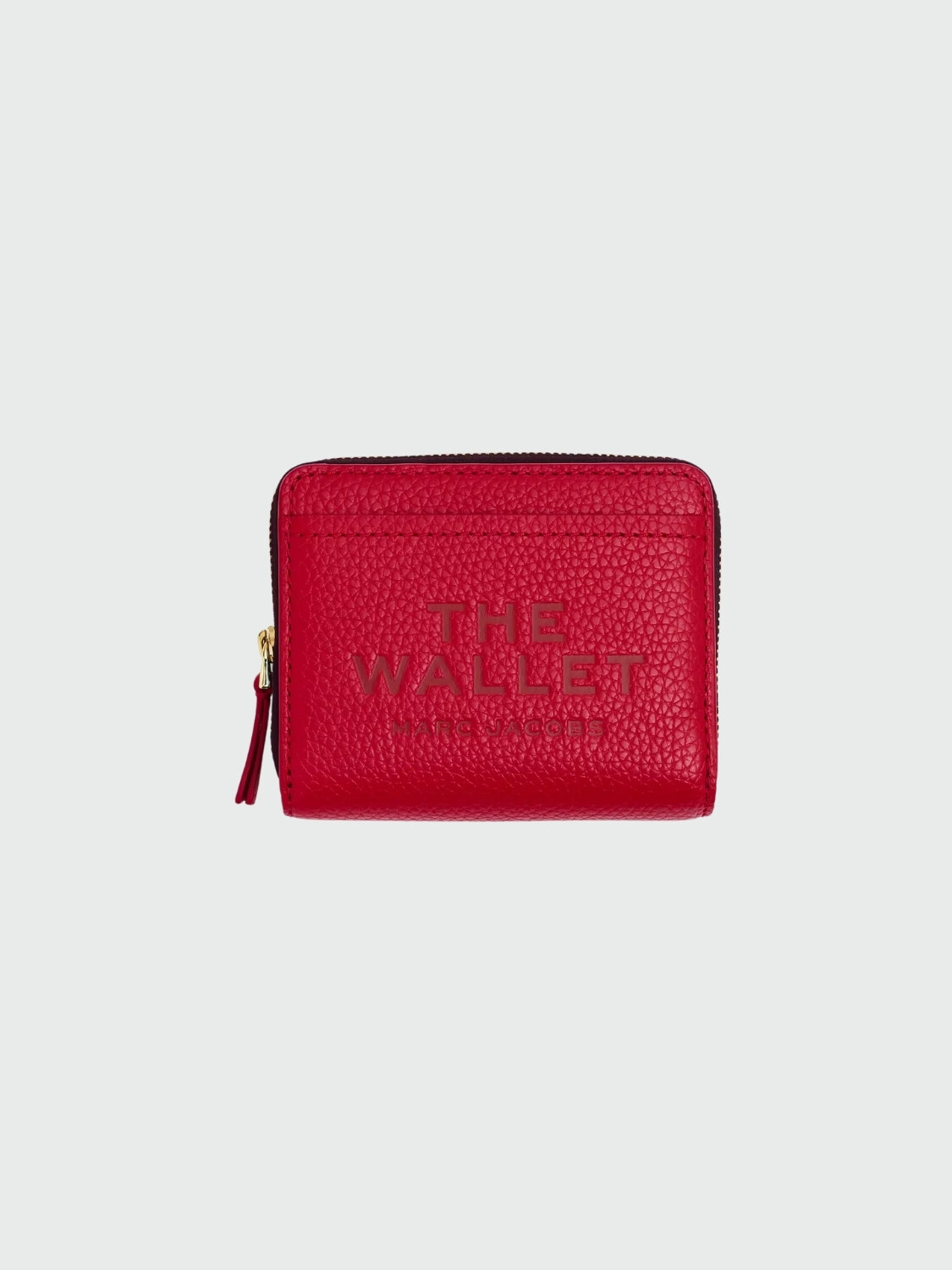 MARC JACOBS - THE MINI COMPACT WALLET Rojo