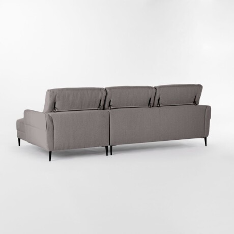 Sofá con chaise MOOVE GRIS - IZQUIERDO