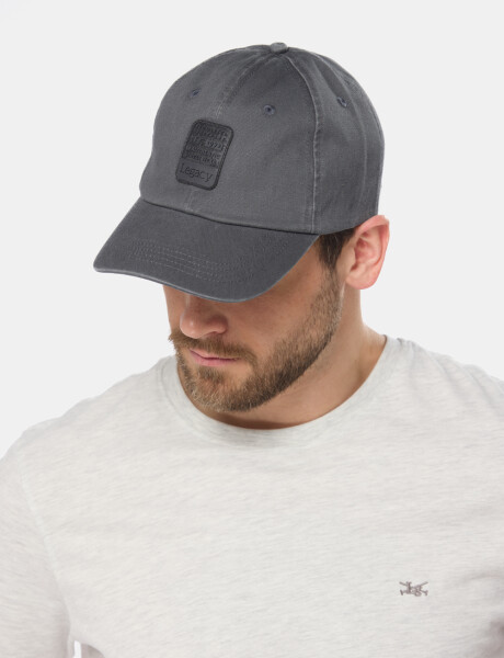 GORRO VISERA DE LONA Gris