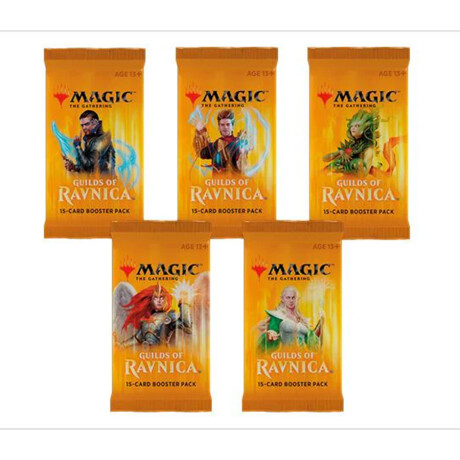 Magic Sleeved Booster Guilds of Ravnica Magic Sleeved Booster Guilds of Ravnica