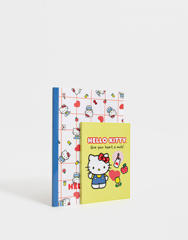 Anotadores Cuadernos y Memos Licencias Set De Cuadernos "hello Kitty" - Combinacion Multicolor