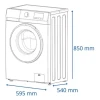 Lavarropas James Lr 8140 8k. Inverter Blanco Lavarropas James Lr 8140 8k. Inverter Blanco
