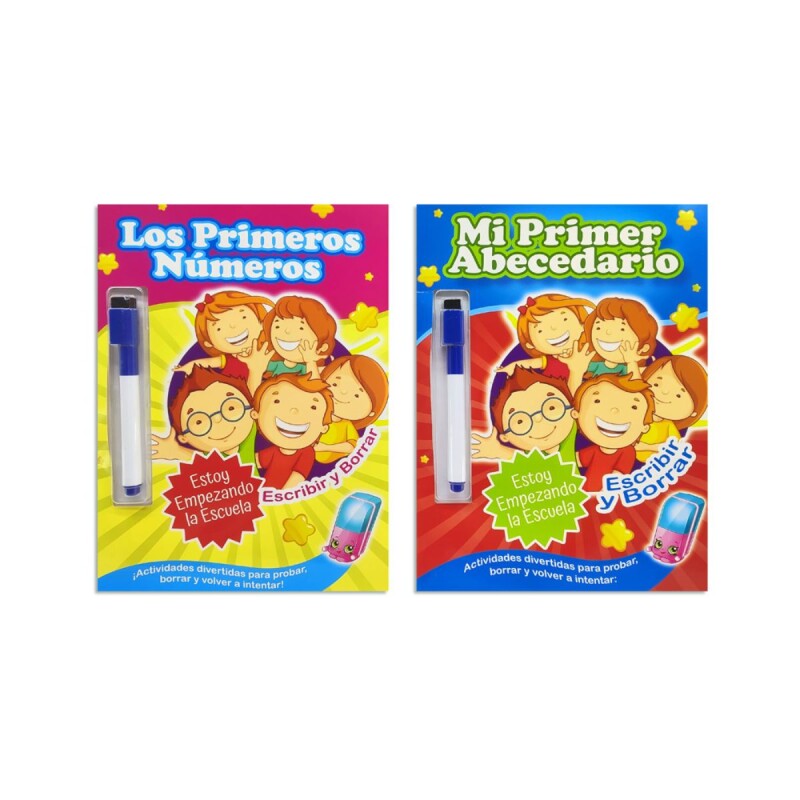 Libro didáctico incluye marcador Mi primer abecedario