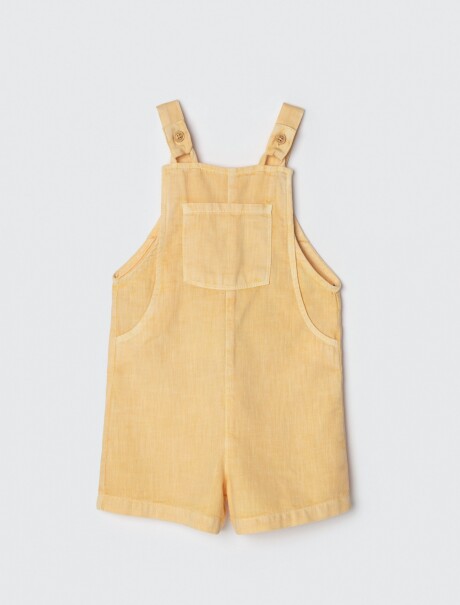 JARDINERO INFANTIL AMARILLO