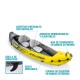INTEX KAYAK DOBLE INFLABLE EXPLORER K2 + REMOS + INFLADOR Intex Kayak Doble Inflable Explorer K2 + Remos + Inflador