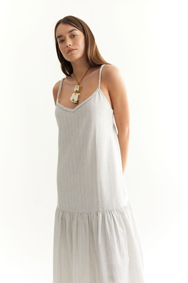 Vestido Nora Rayado