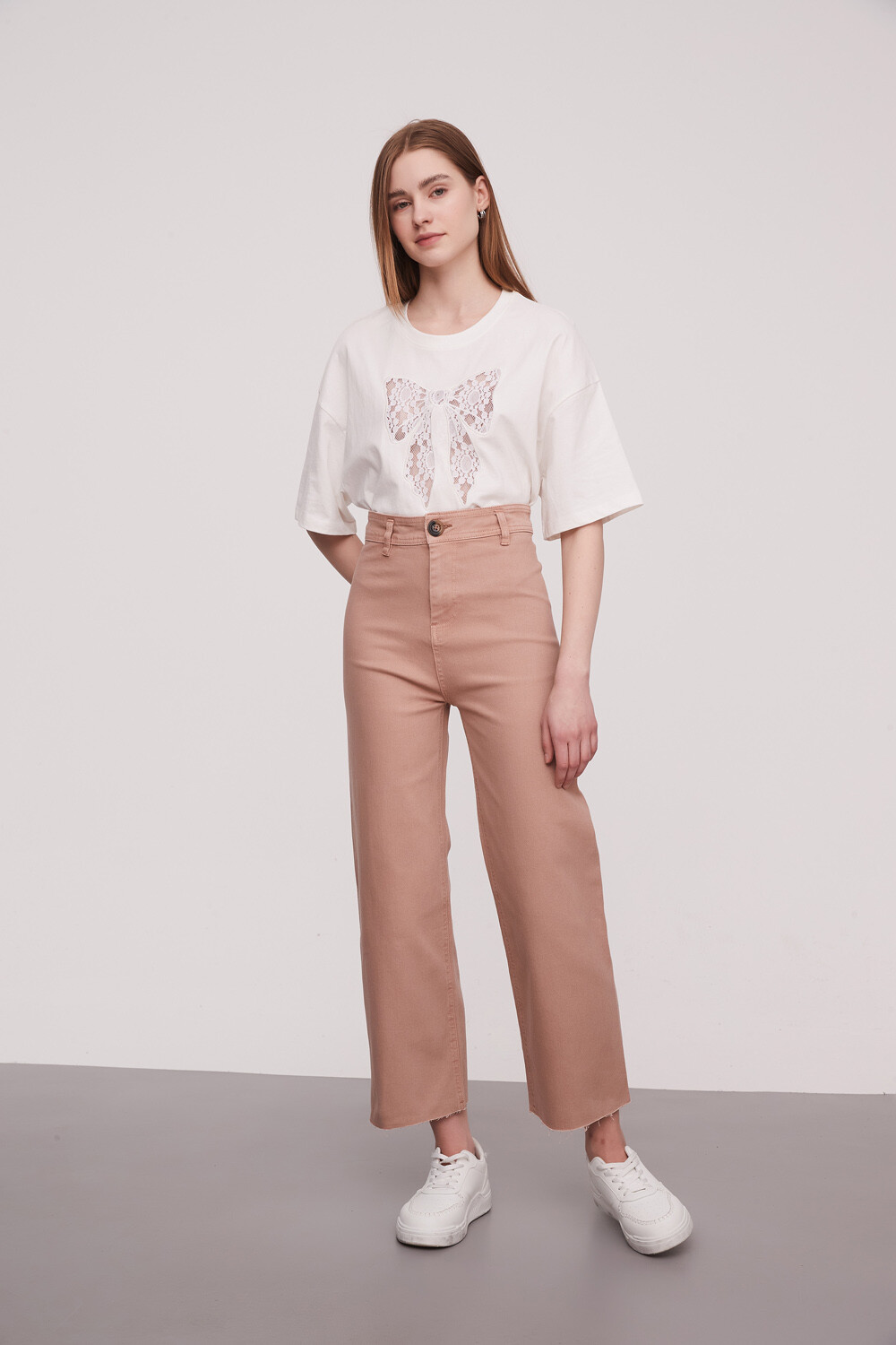 Pantalon Cobdar Beige Oscuro