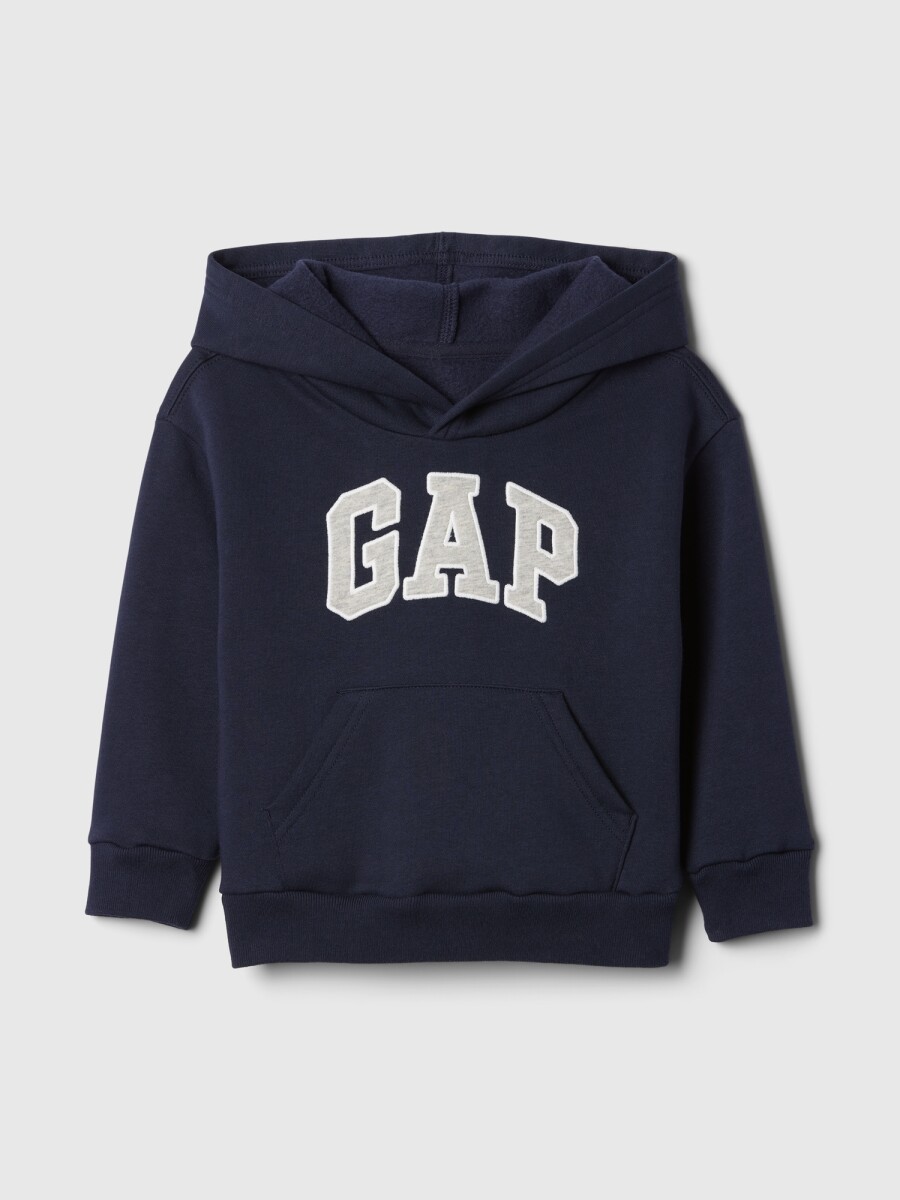 Buzo Canguro Logo Gap Toddler Niño - Tapestry Navy 