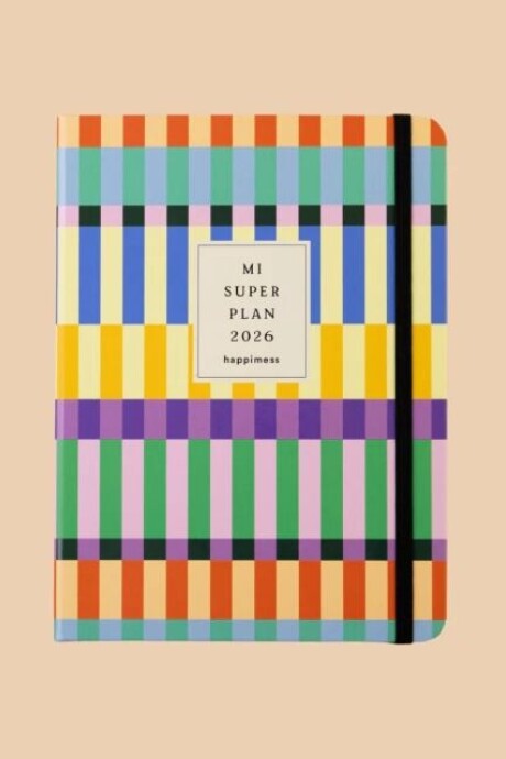 AGENDA MONOBLOCK HAPPIMESS CARPETA A5 MI SUPERPLAN 2026 - RAINBOW DANCER AGENDA MONOBLOCK HAPPIMESS CARPETA A5 MI SUPERPLAN 2026 - RAINBOW DANCER