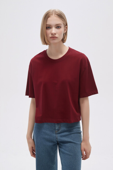 Remera Solisa Bordeaux