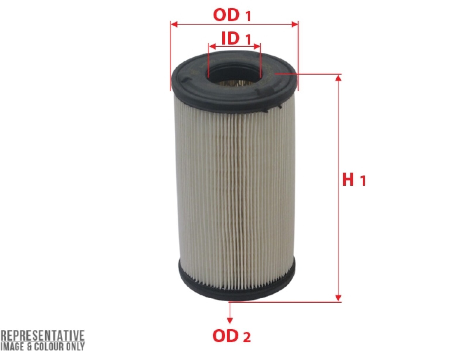 FILTRO AIRE NISSAN D22 XTERRA XTRAIL 2.8D MWM S10 KOMBI LX960 CA9003 SAKURA 