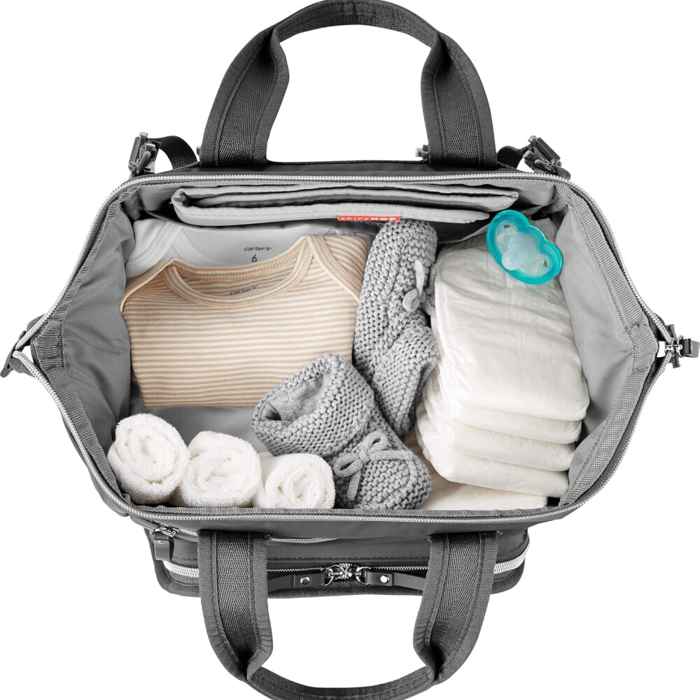Mochila maternal Mainframe gris SKIP HOP Mochila maternal Mainframe gris SKIP HOP