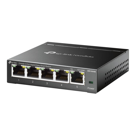 Tp-link - Switch DS105GE - Omada. 5 Puertos Gigabit. Carcasa de Metal. 001