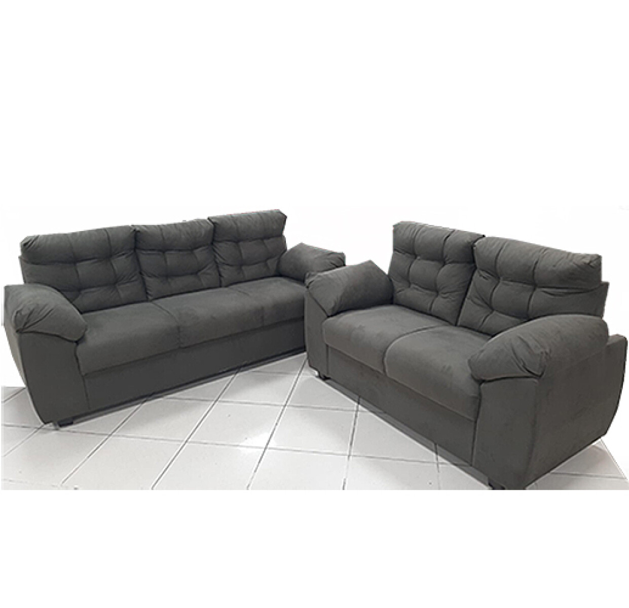 JGO LIVING SSL CH3 MADRID 3 + 2 -Tela Aqua Clean - Sin color 