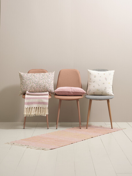 Manta throw AMASONLILJE 130x170 rosa/beige Manta throw AMASONLILJE 130x170 rosa/beige