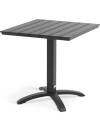 Mesa de balcón HOBRO A70xL70 negro Mesa de balcón HOBRO A70xL70 negro