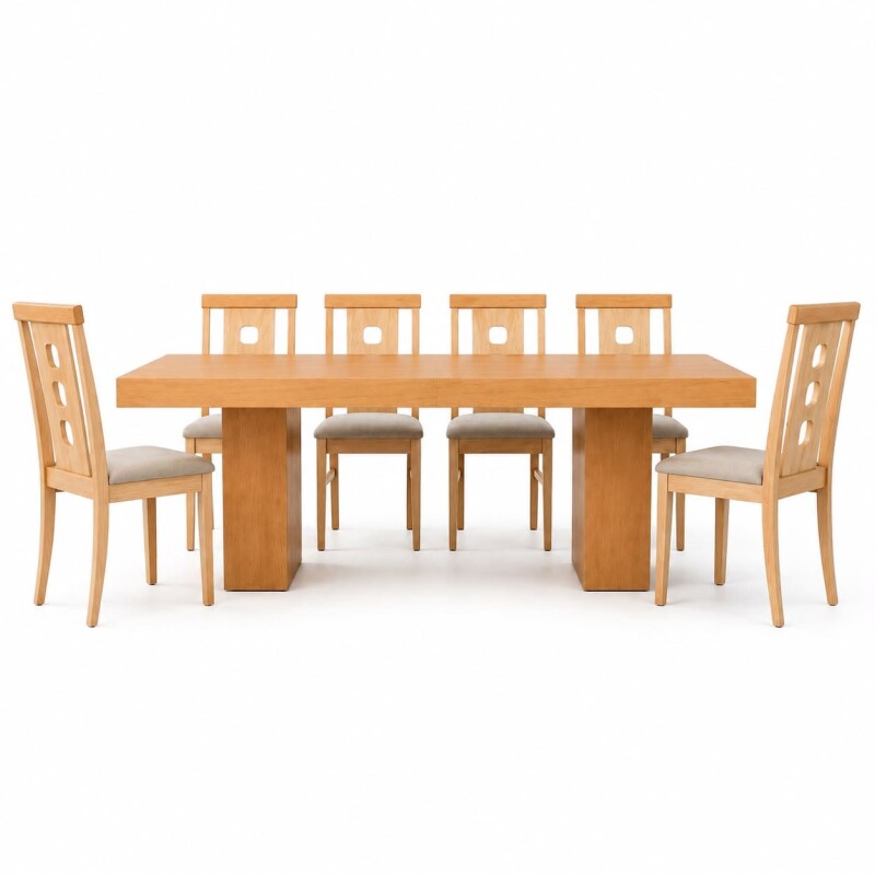 Juego de comedor Modelo Cubo 8 Sillas Juego de comedor Modelo Cubo 8 Sillas