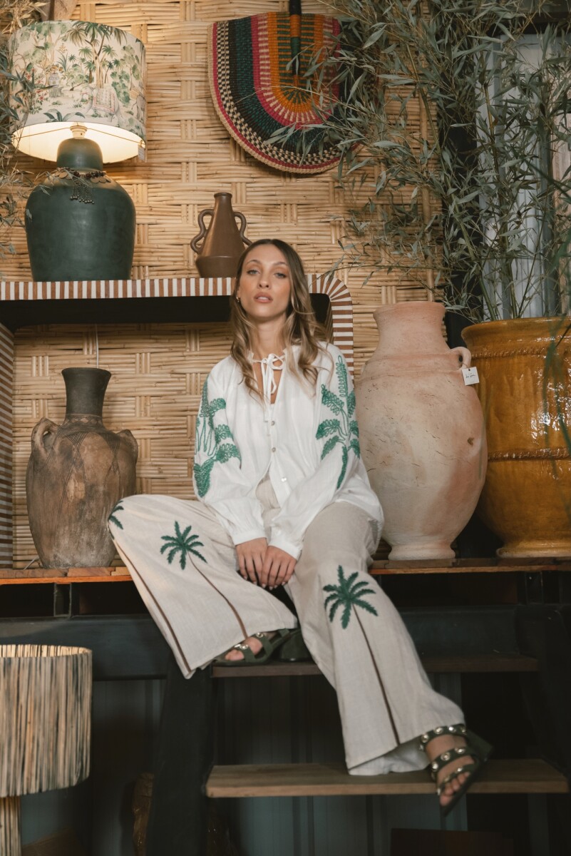 Blusa Calamus - BLANCO 