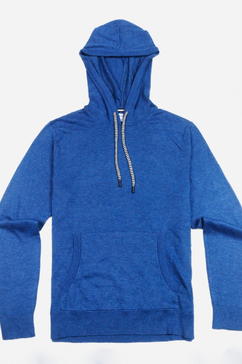 Sweatshirt con capucha AZUL PIEDRA