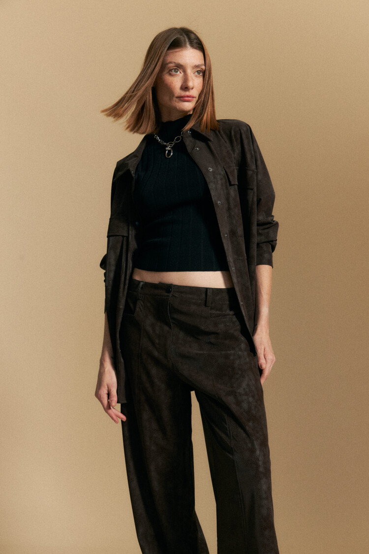 PANTALÓN MANDARIN Chocolate