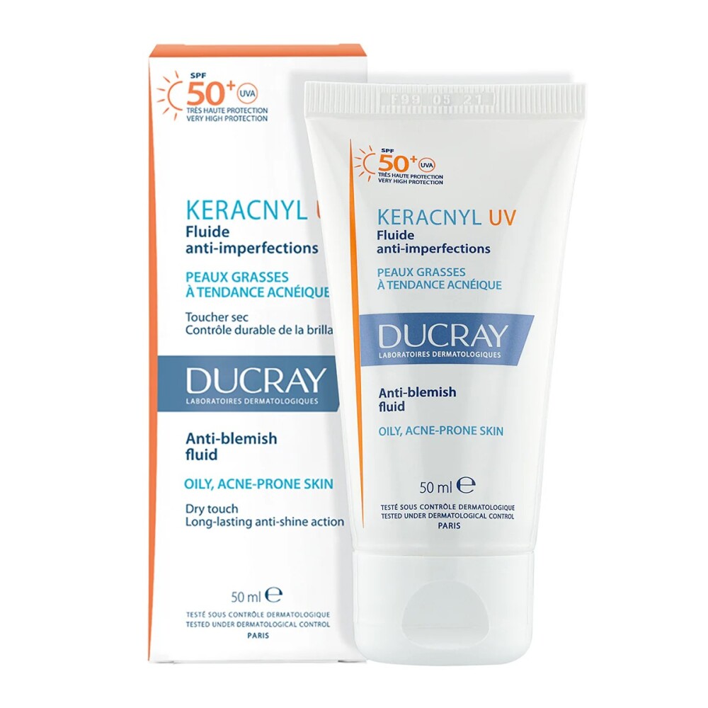DUCRAY KERACNYL UV 50+ FLUIDO 50ML única