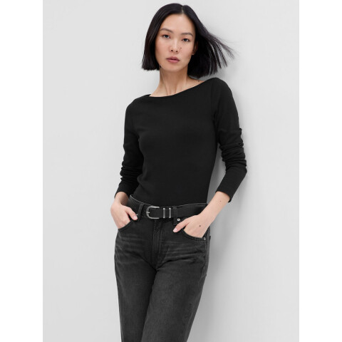 FRCH LS MOD BATEAU FRESH WHITE