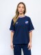 REMERA NINA Nacional Mujer Azul Marino