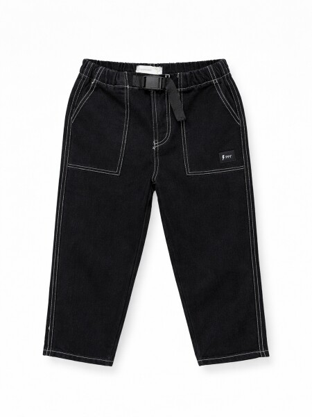 PANTALON SABAN NEGRO