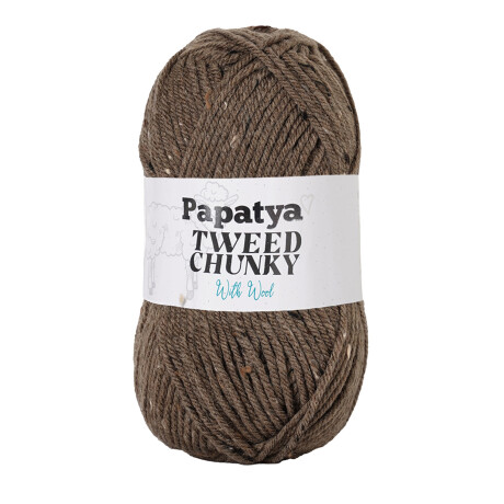 tweed chunky tostado