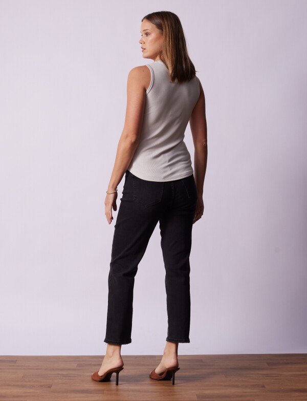 Musculosa Modal Ribs BEIGE CLARO