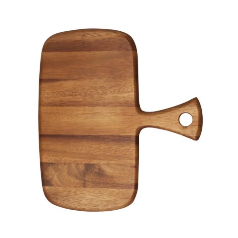 TABLA RECT C/MANGO Y BORDE CURVO MADERA 32X28X1.5CM TABLA RECT C/MANGO Y BORDE CURVO MADERA 32X28X1.5CM