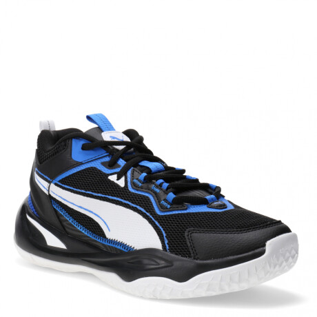 Championes de Hombre Puma Basket Playmaker Negro - Blanco - Azul