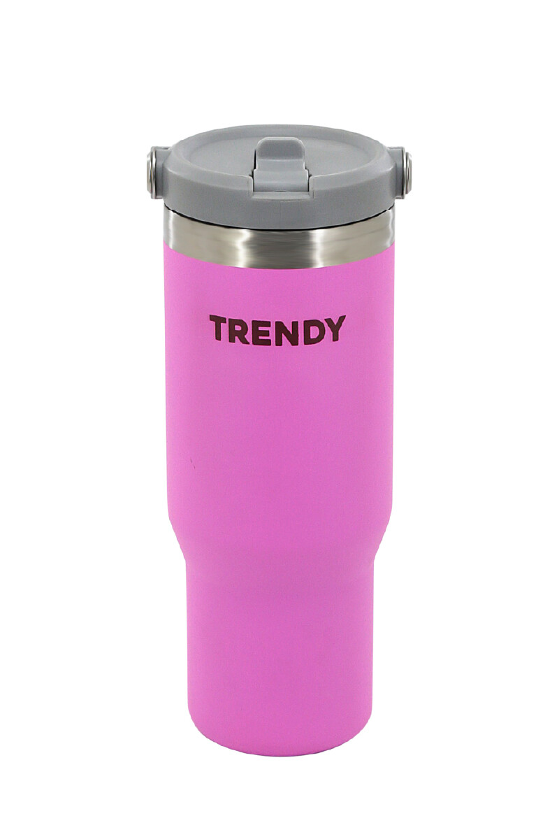 Botella Térmica Trendy Fucsia