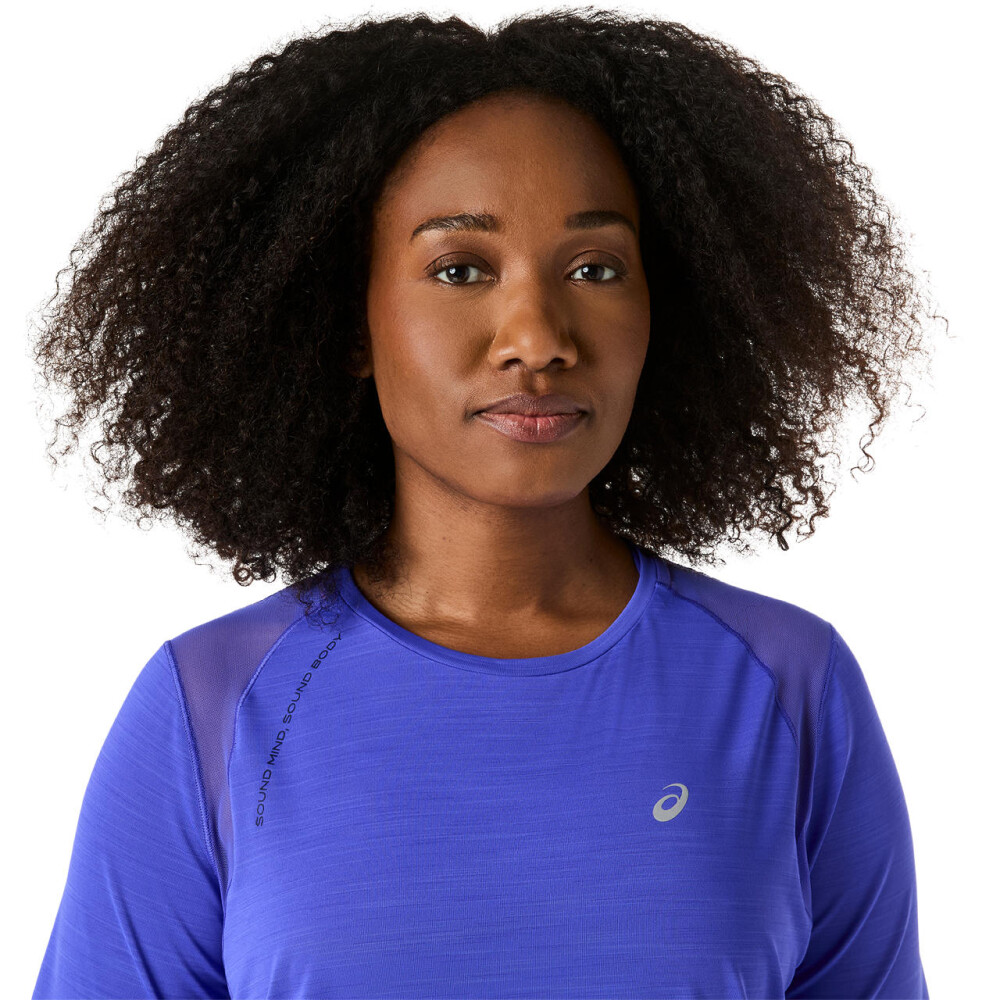 Polo Running Road SS Top Mujer Cobalt Burst