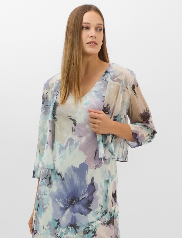 Set Noche 2pcs Vesti MULTI/LAVANDA