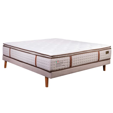 COLCHÓN SOMMIER KING DE RESORTES BREEZE