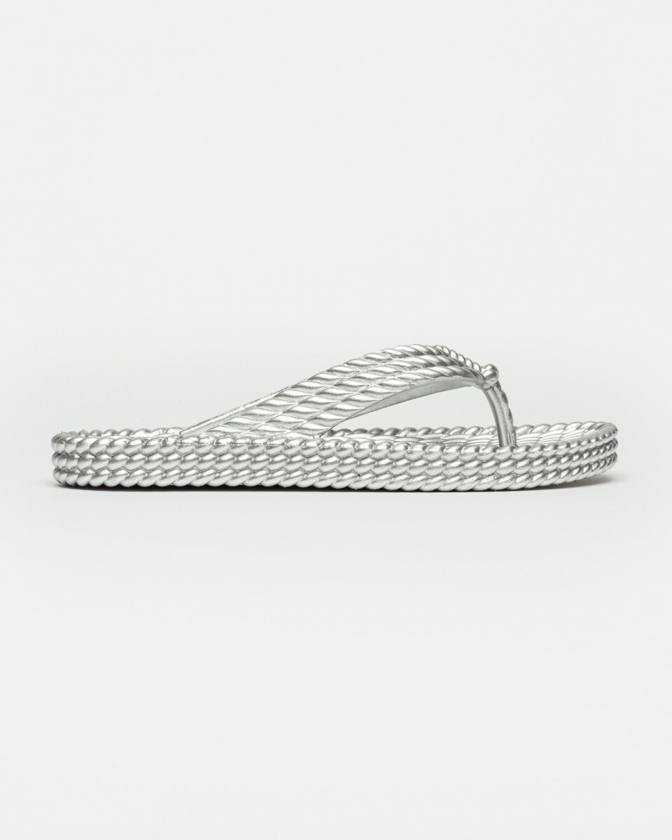 Flat Summer En Efecto Cuero PVC - Metalizado 
