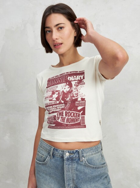 REMERA ZUMAQUE CRUDO