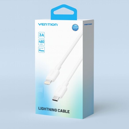 CABLE DE CARGA USB-C A LIGHTNING 100CM VENTION CABLE DE CARGA USB-C A LIGHTNING 100CM VENTION