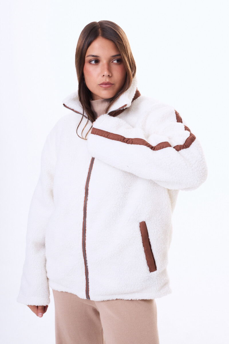 Campera Berisso - Blanco 