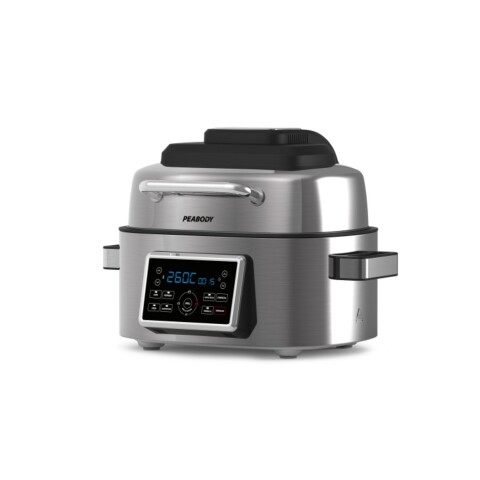 Freidora Air Fry Peabody con grill 6 litros 1660W Panel Digital Freidora Air Fry Peabody con grill 6 litros 1660W Panel Digital